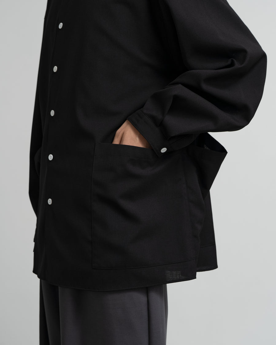 Side pocket L/S shirt