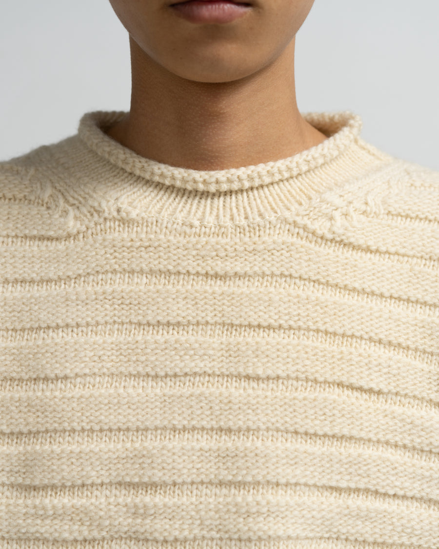 LINKS BORDER SWEATER