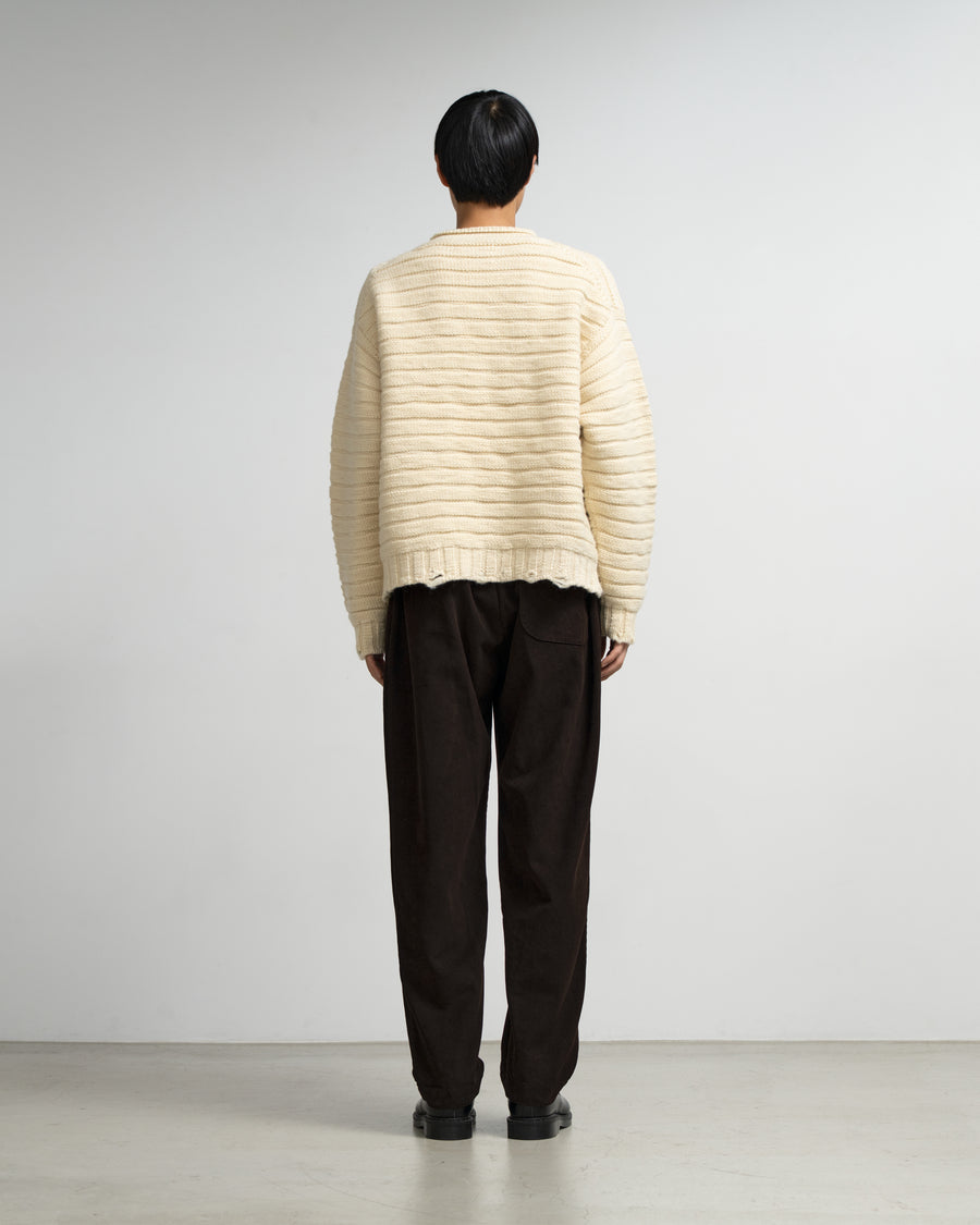 LINKS BORDER SWEATER