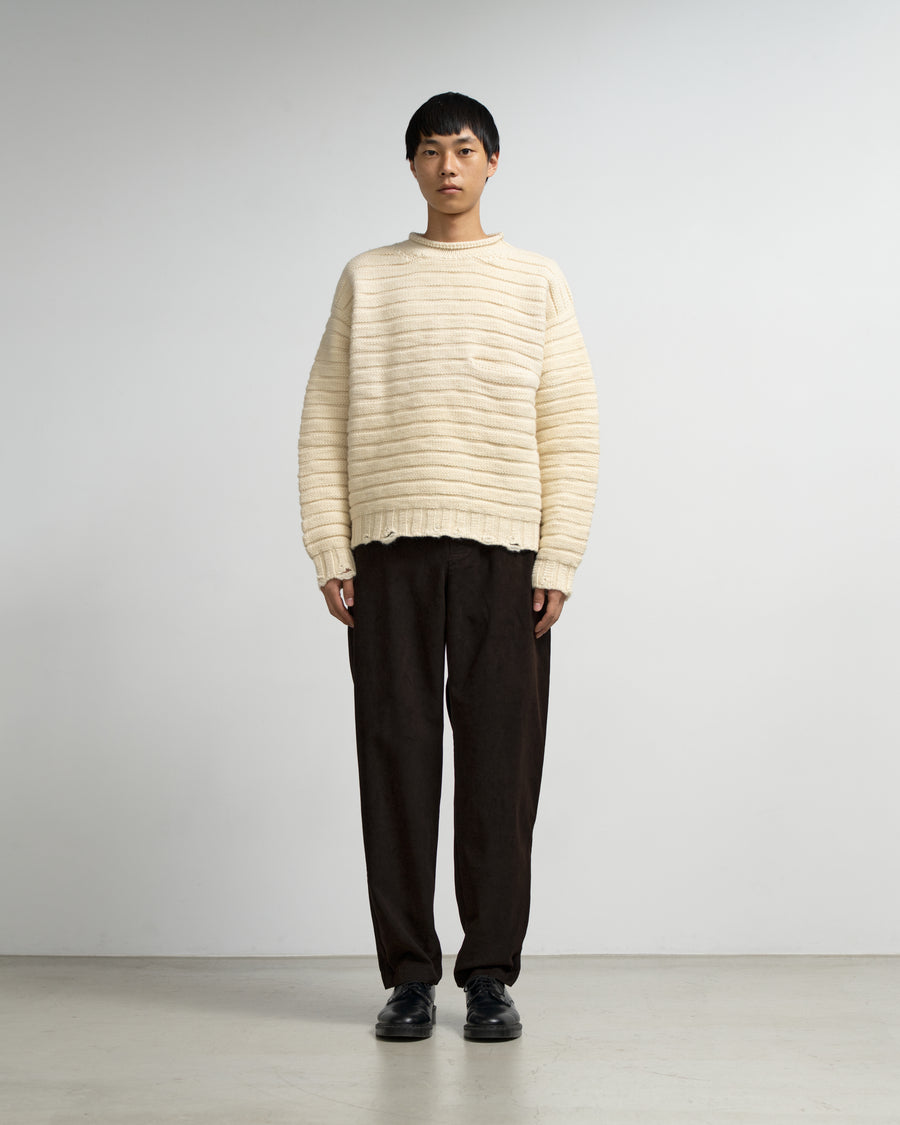 LINKS BORDER SWEATER