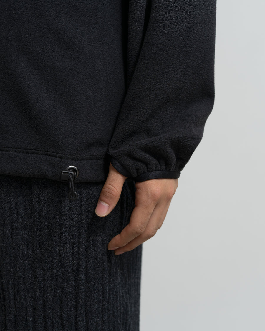 PIGMENT PRINT WASH POLARTEC PULLOVER