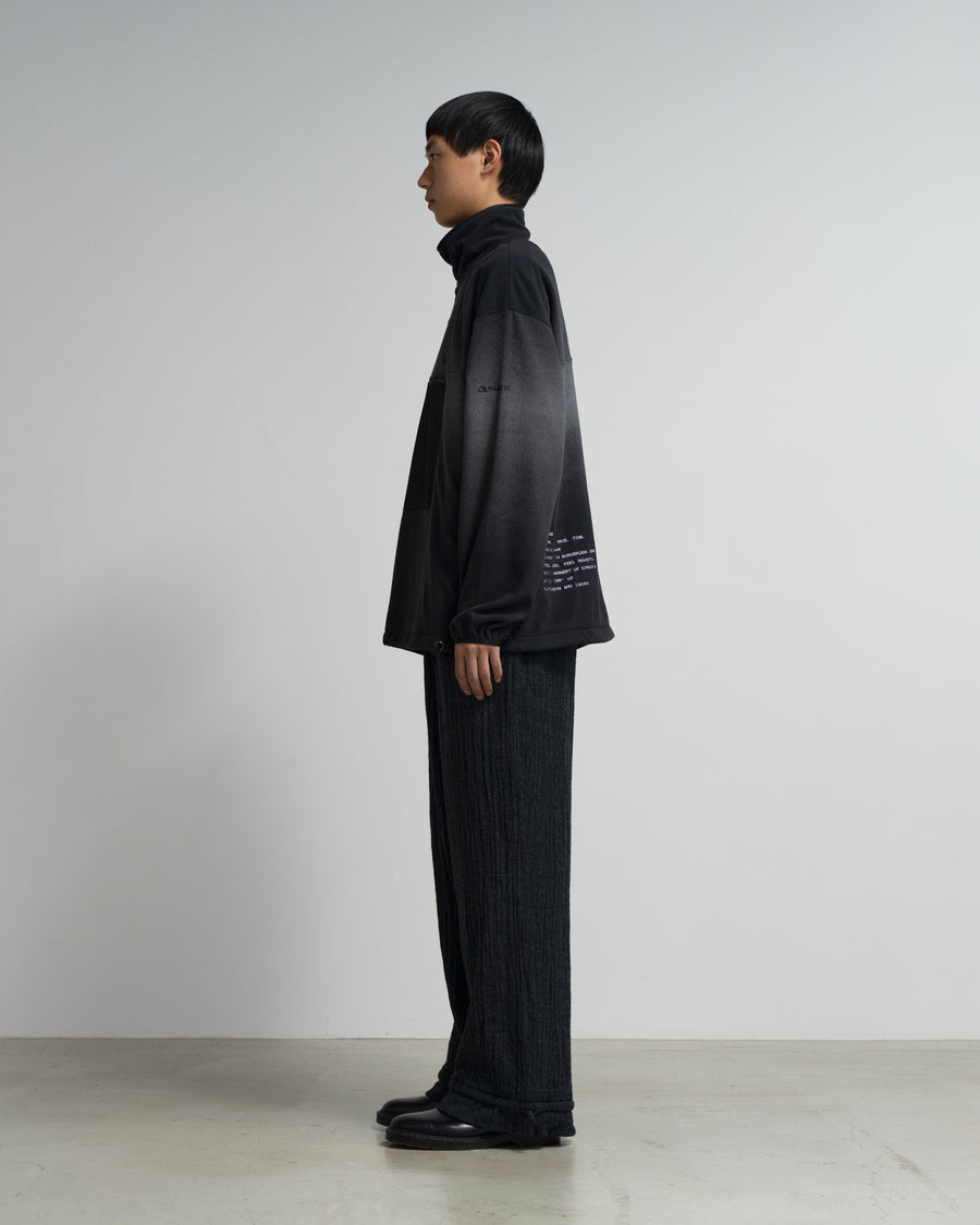 PIGMENT PRINT WASH POLARTEC PULLOVER