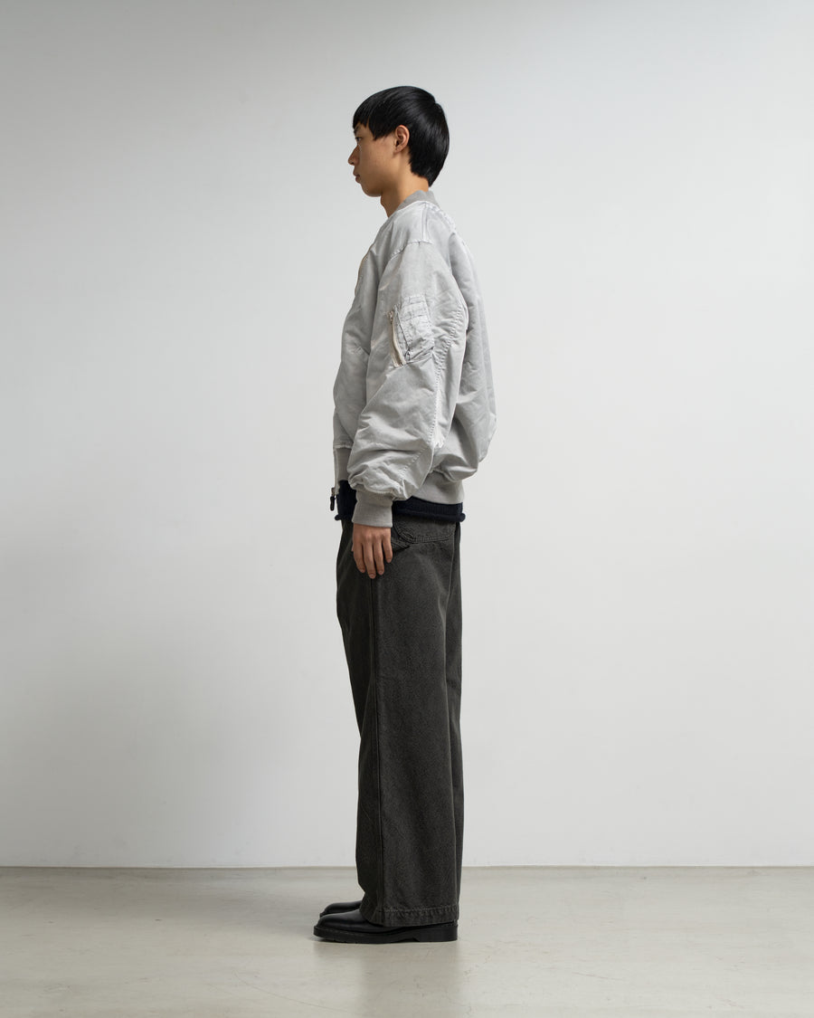 HAND-DYED BOMBER JACKET