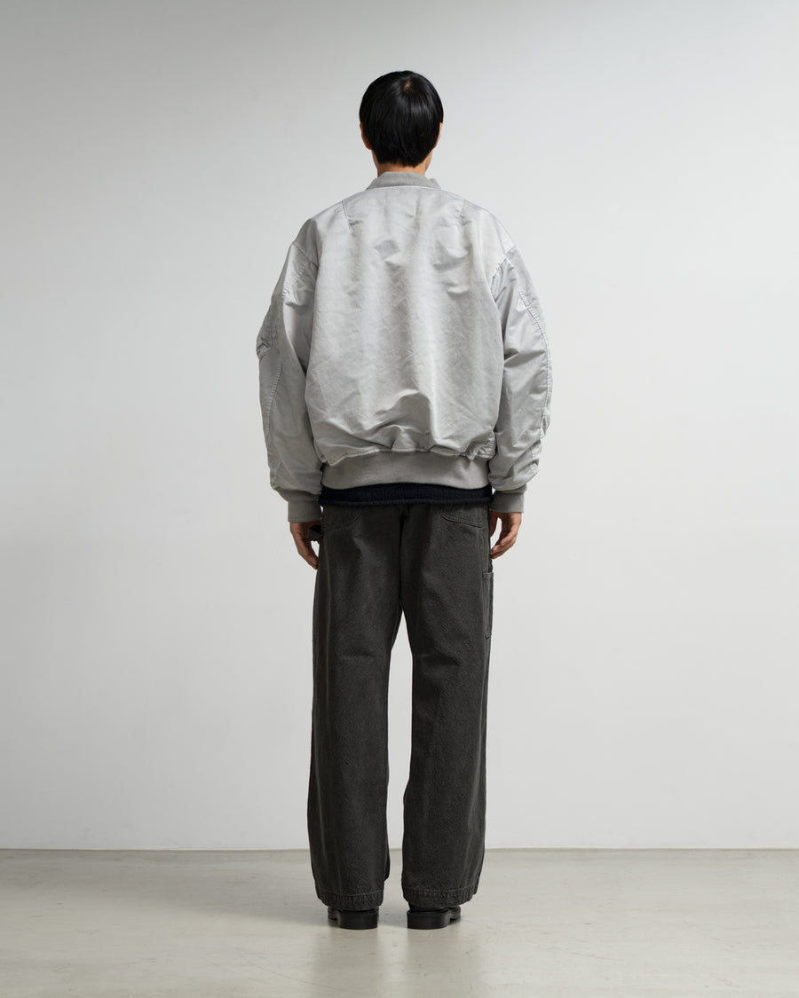 HAND-DYED BOMBER JACKET