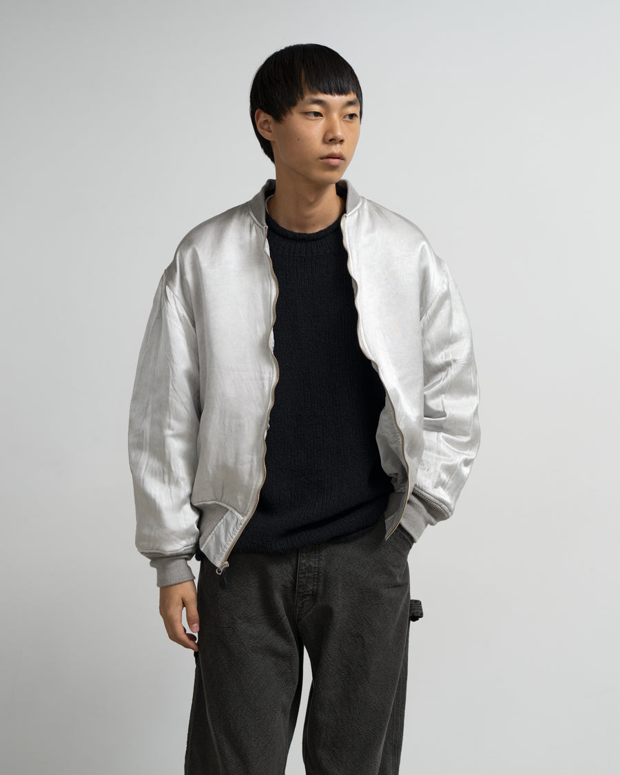 HAND-DYED BOMBER JACKET