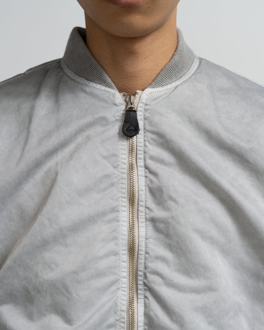 HAND-DYED BOMBER JACKET