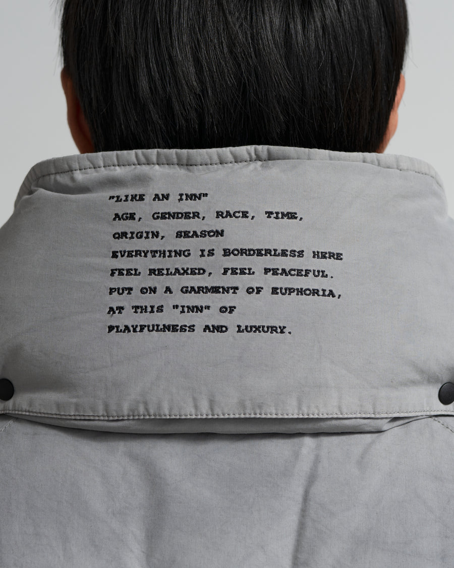 GARMENT DYED MAKALU DOWN JACKET