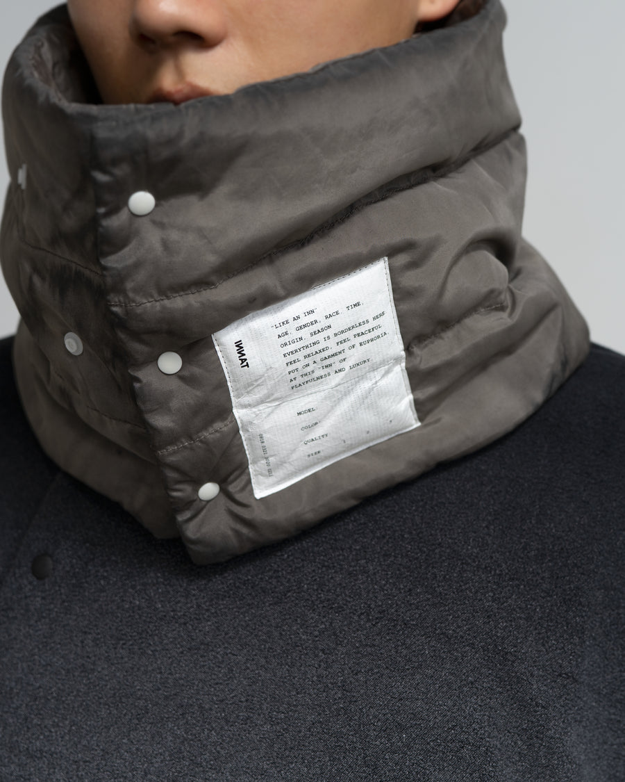 HAND-DYED DOWN SNOOD