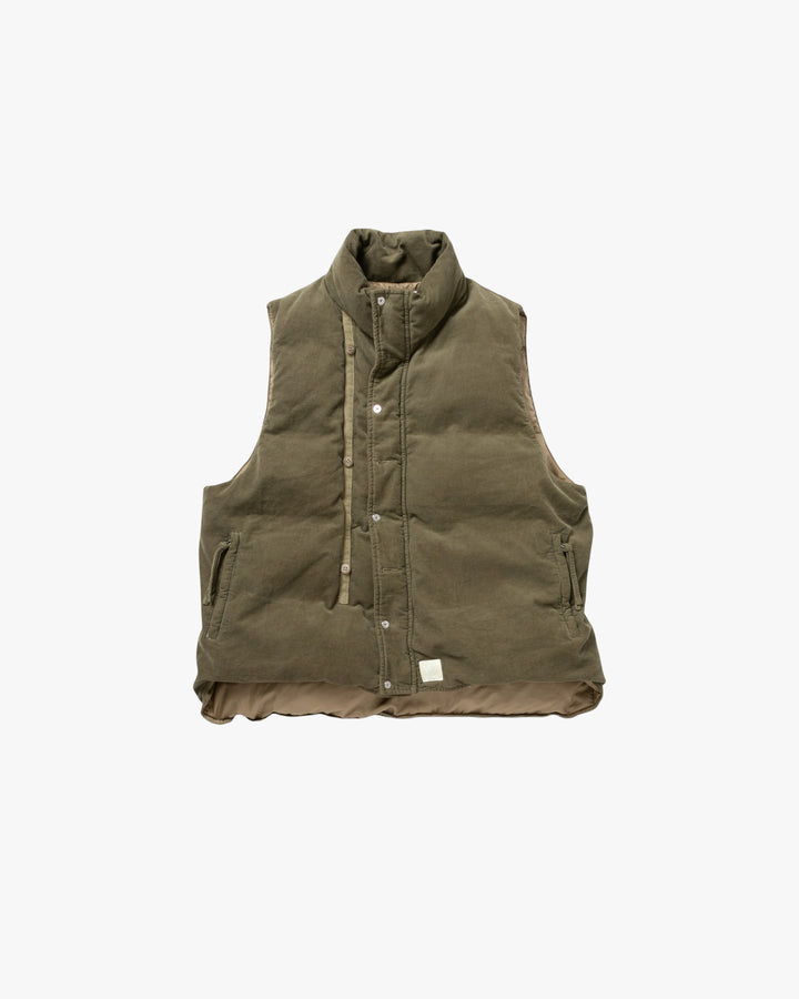 GARMENT DYED DOWN VEST