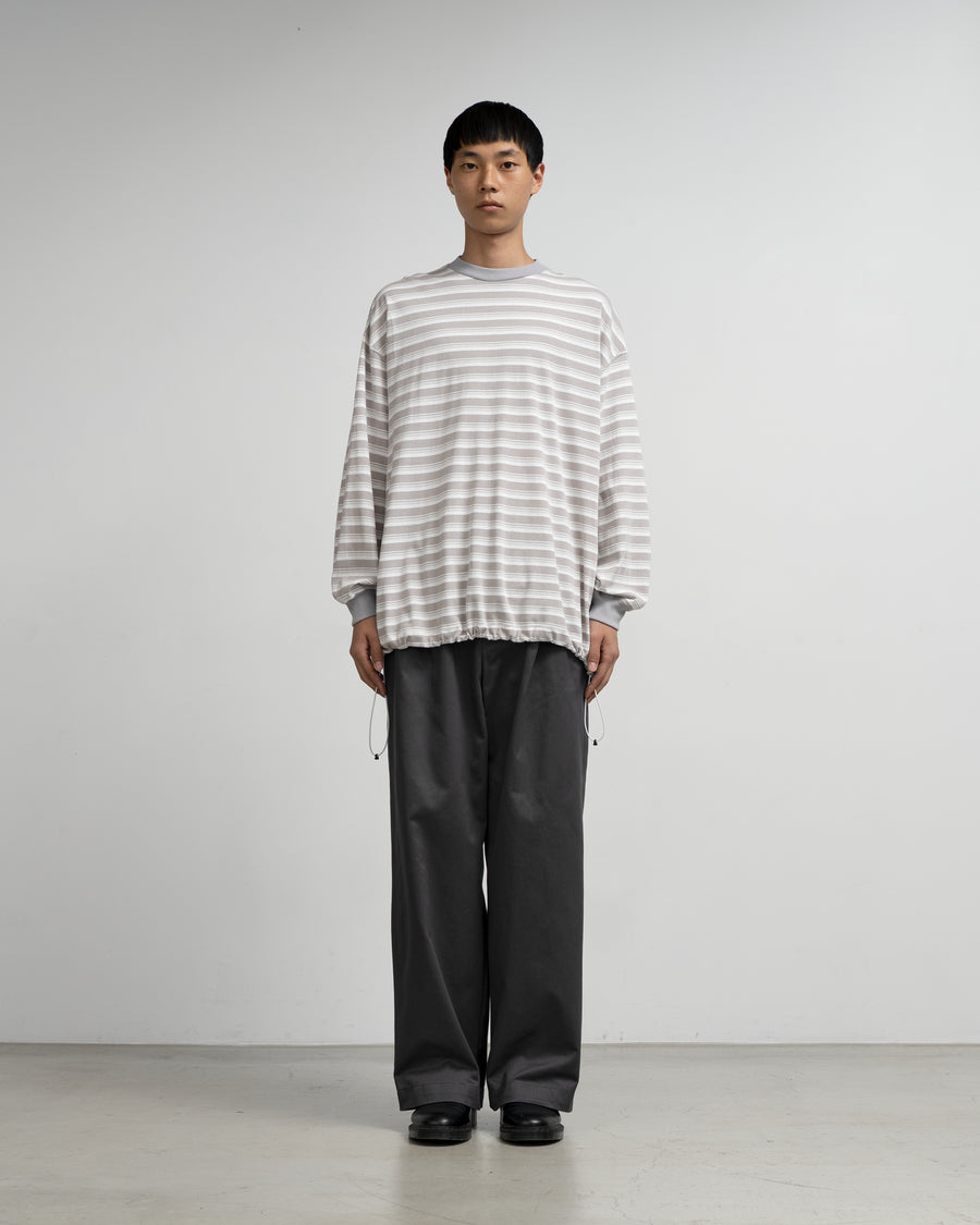 BALLOON STRIPES LONG SLEEVE T-SHIRT