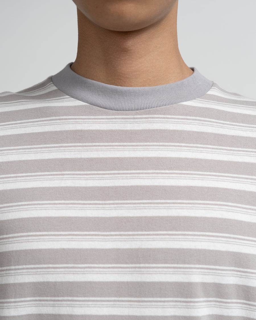 BALLOON STRIPES LONG SLEEVE T-SHIRT