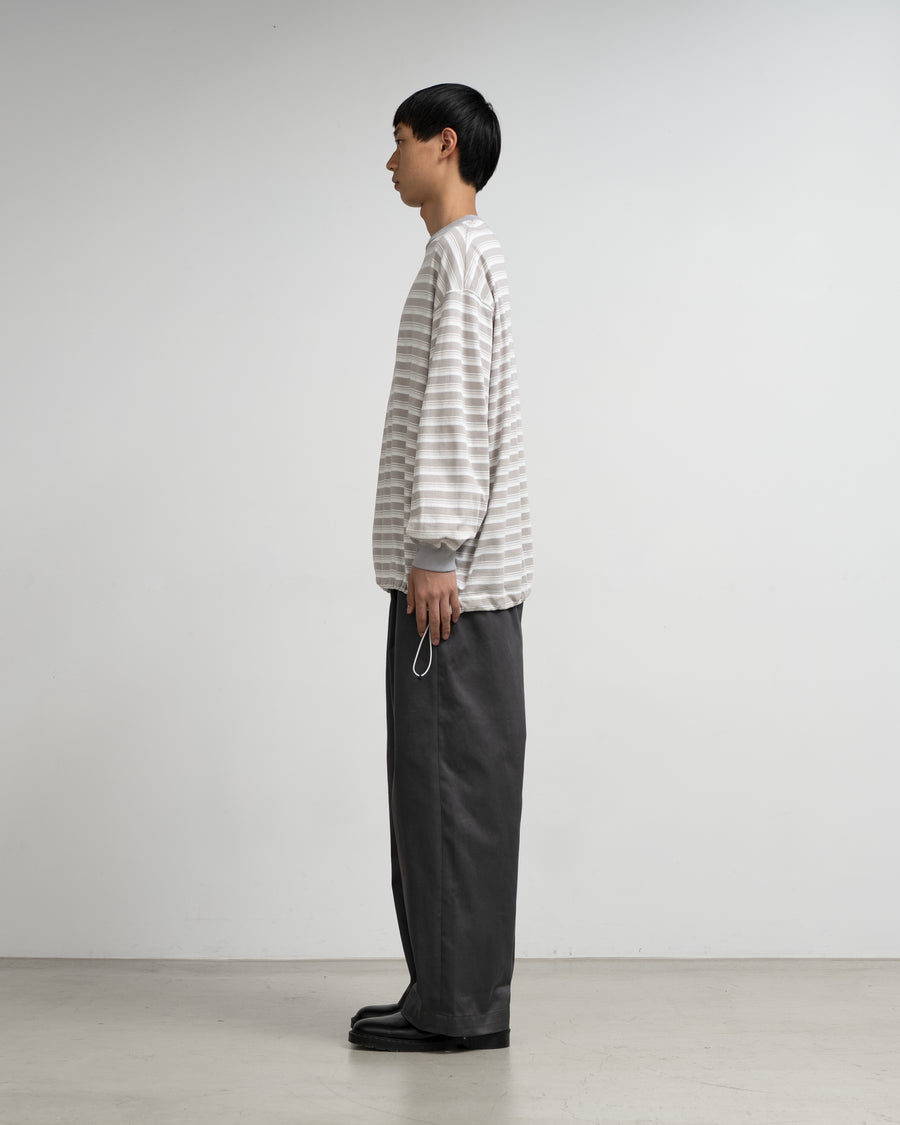 BALLOON STRIPES LONG SLEEVE T-SHIRT