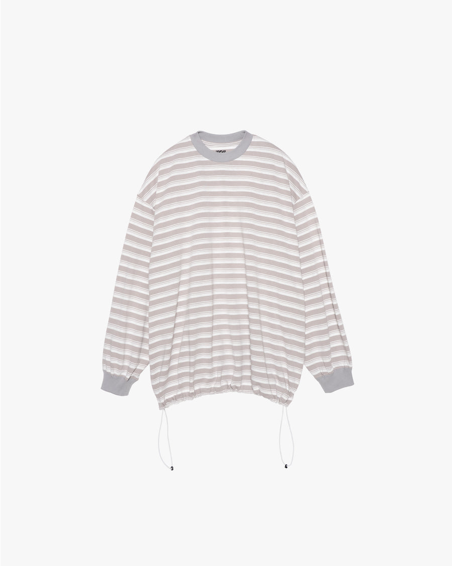 BALLOON STRIPES LONG SLEEVE T-SHIRT