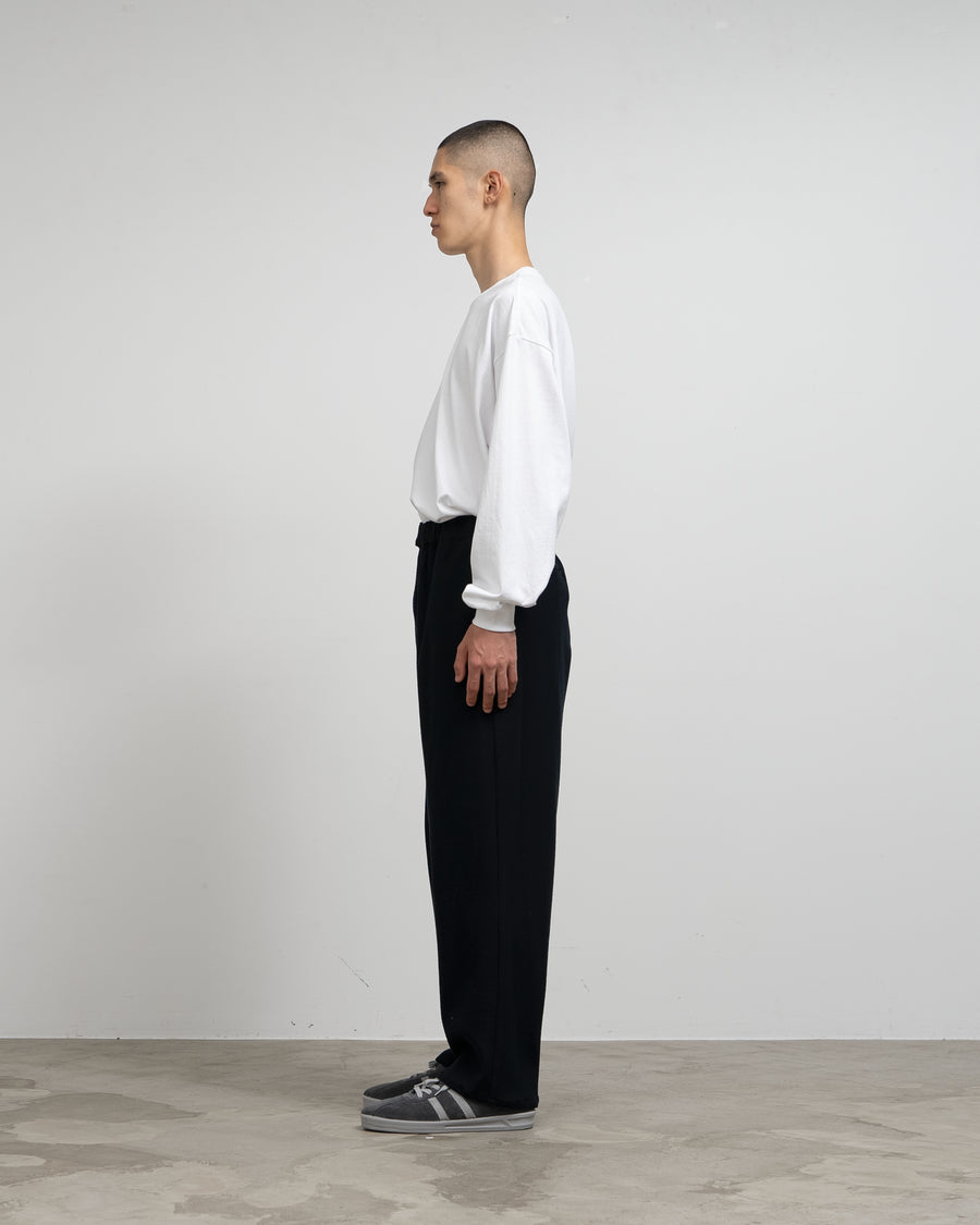 Knit Corduroy Wide Tapered Chef Pants