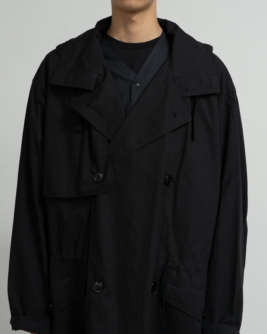 LIGHT HOODED TRENCH