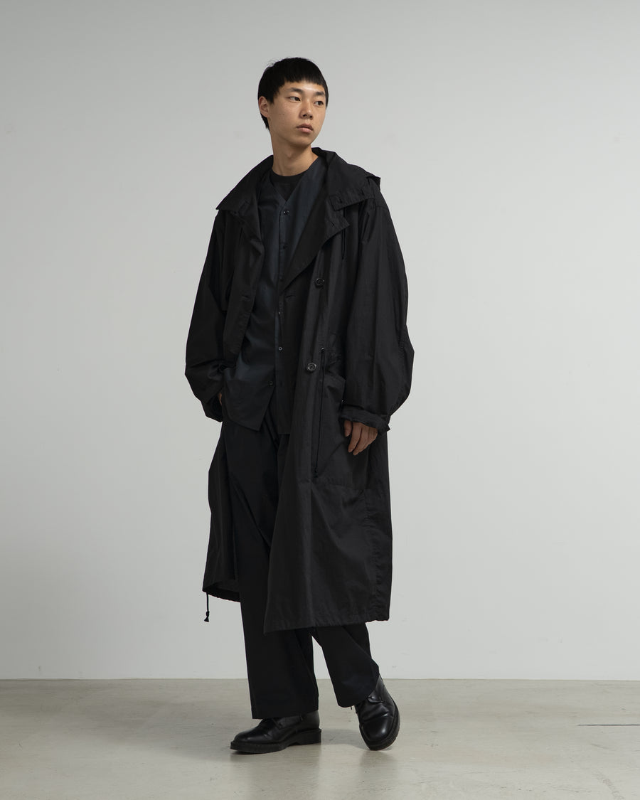 LIGHT HOODED TRENCH