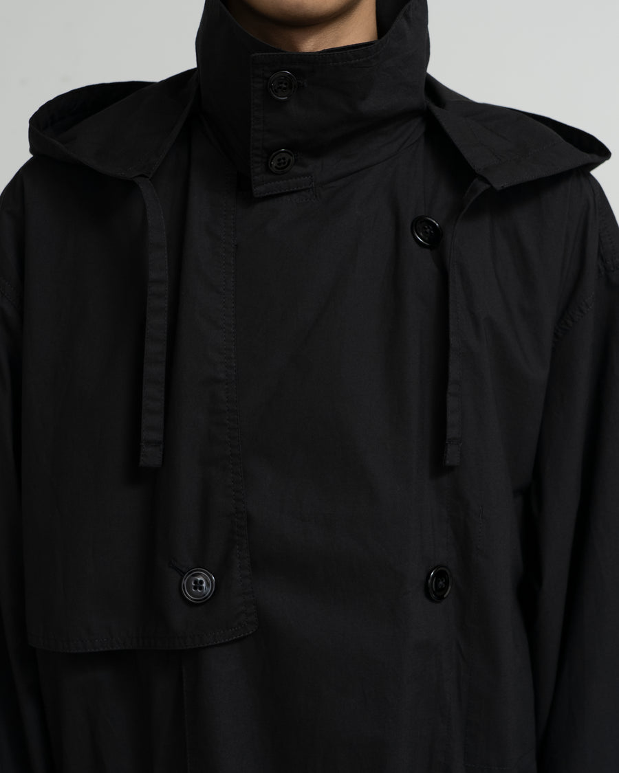 LIGHT HOODED TRENCH