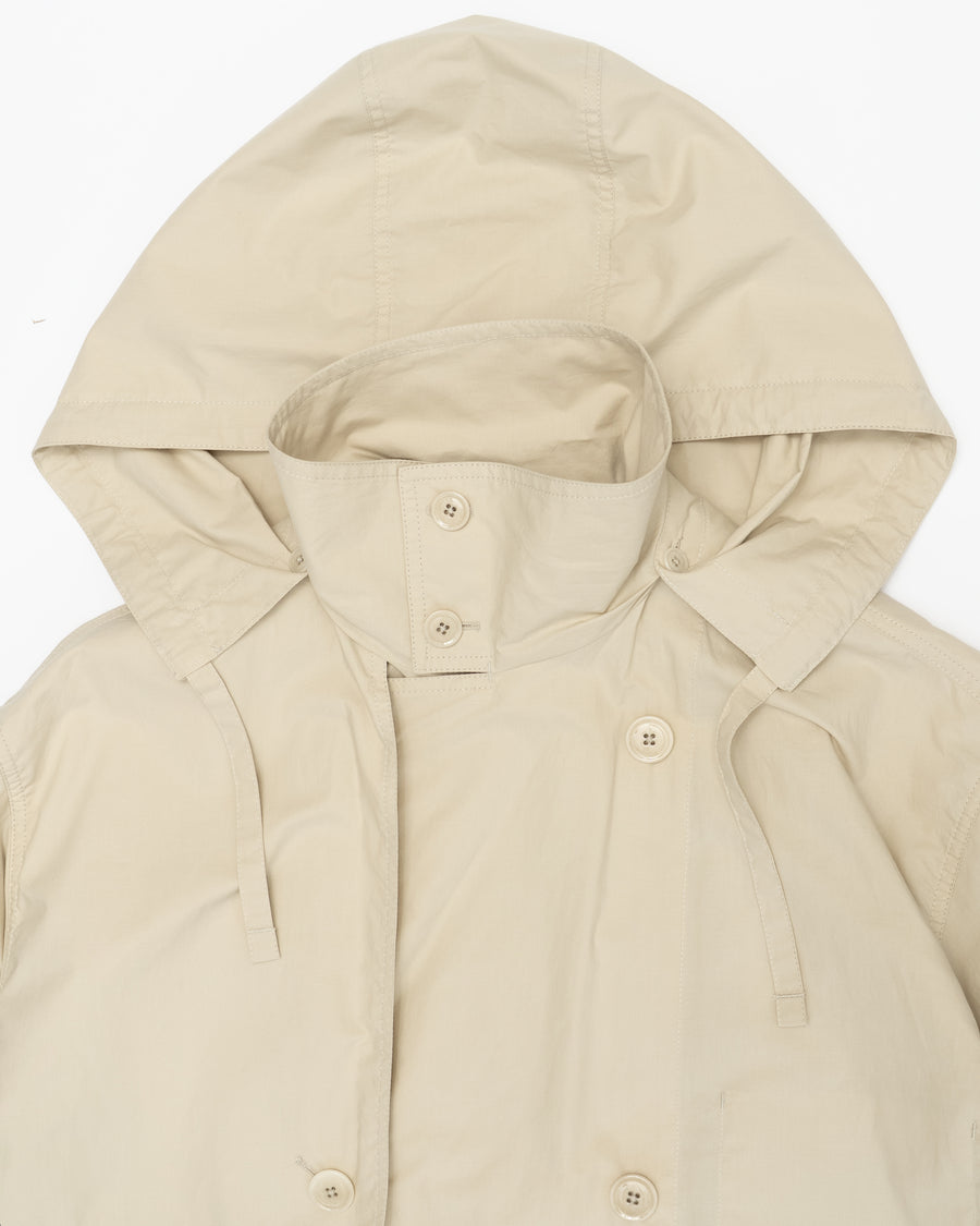 LIGHT HOODED TRENCH