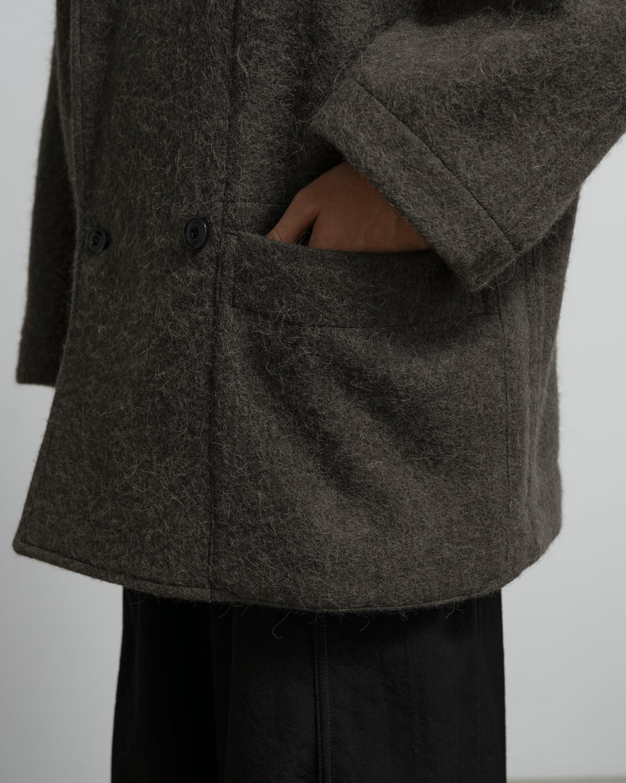 FELT WOOL JACKET