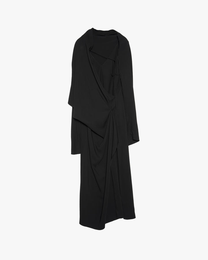 -SALE- MAXI SLIP DRESS WITH SCARF DETAIL