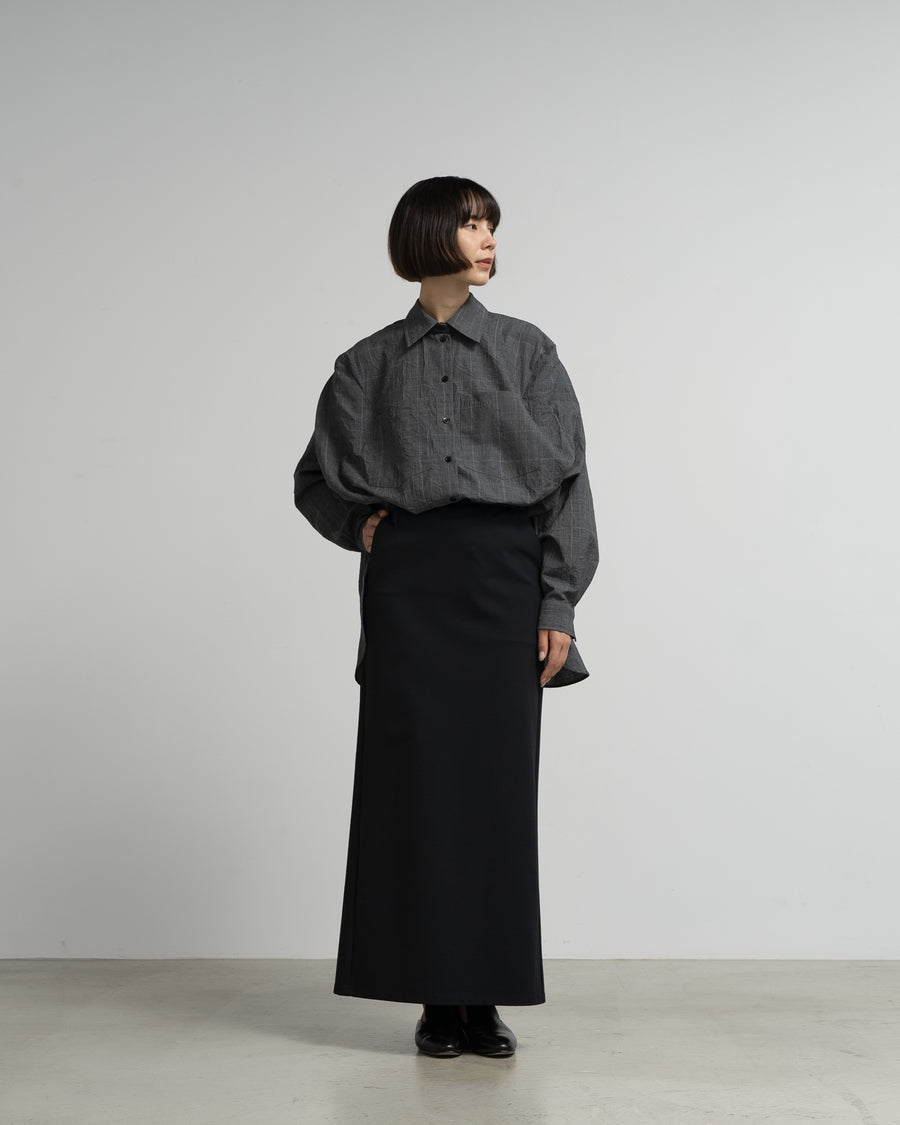 DESTRUCTED CAPELET SHIRT