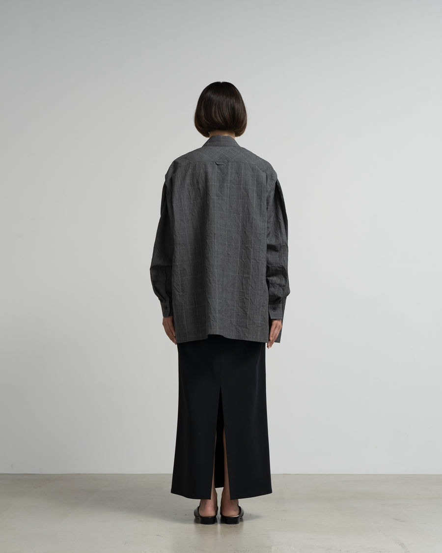 DESTRUCTED CAPELET SHIRT