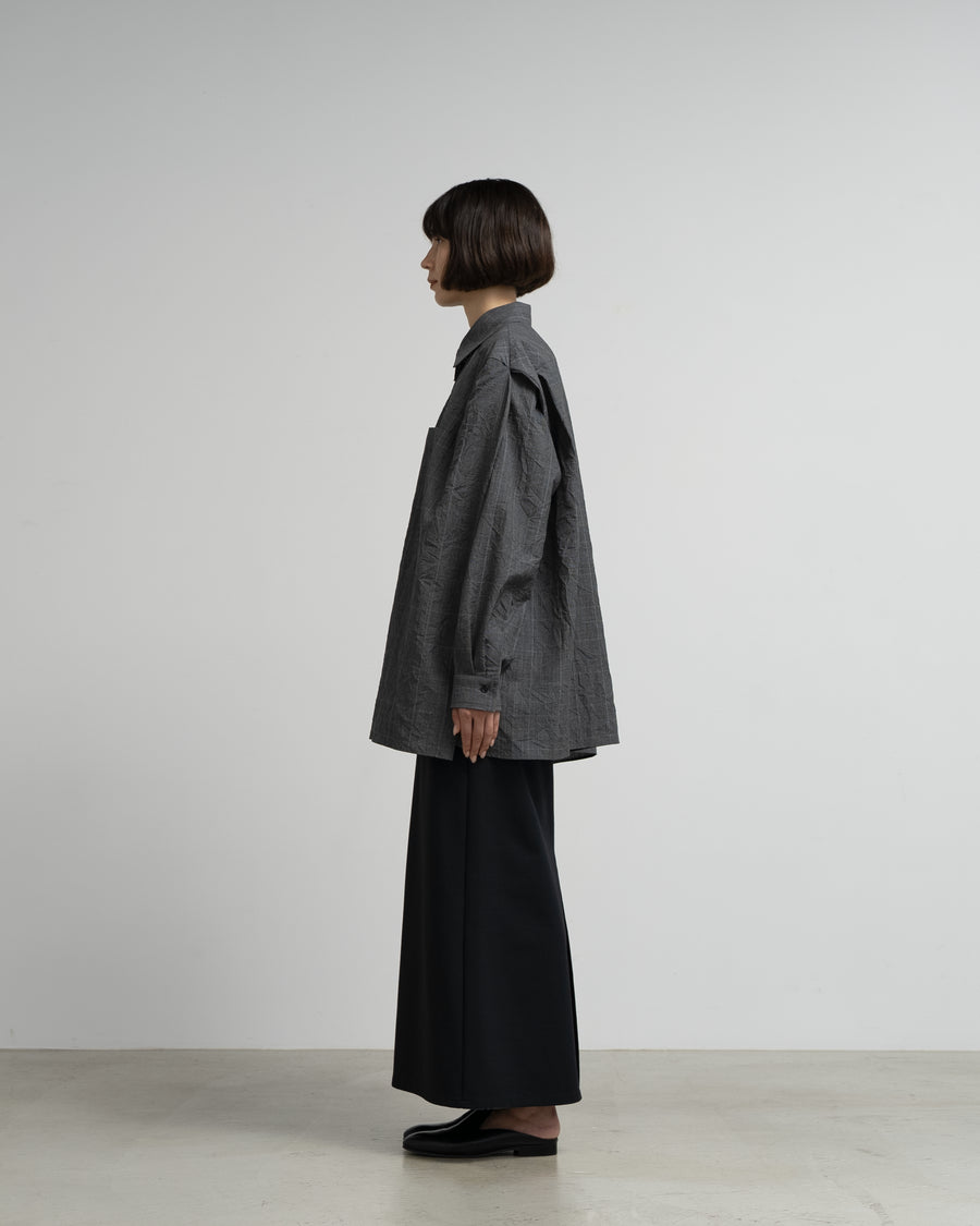 DESTRUCTED CAPELET SHIRT
