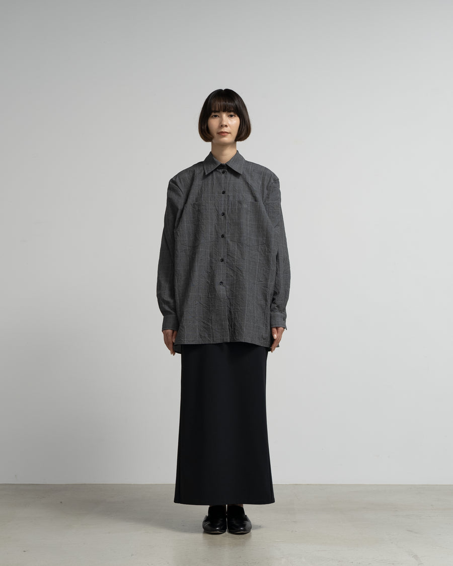 DESTRUCTED CAPELET SHIRT