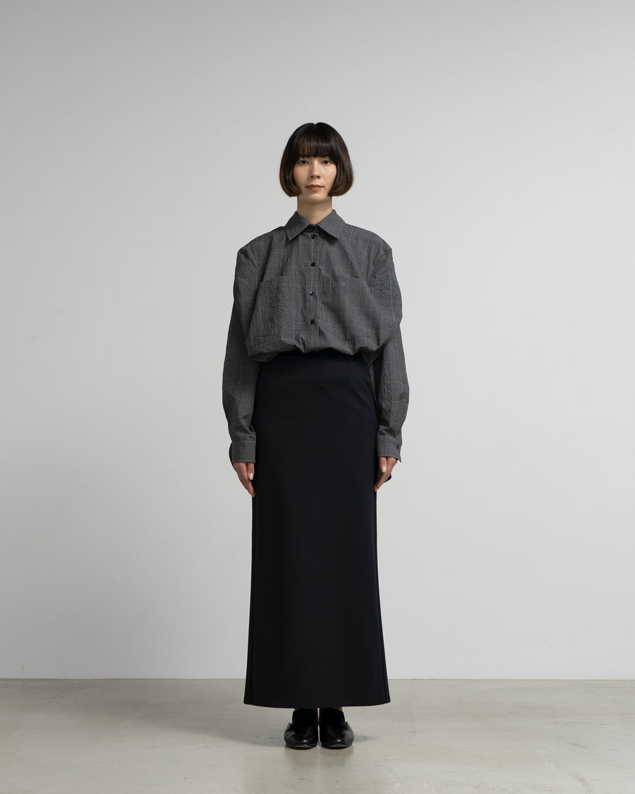 DESTRUCTED CAPELET SHIRT