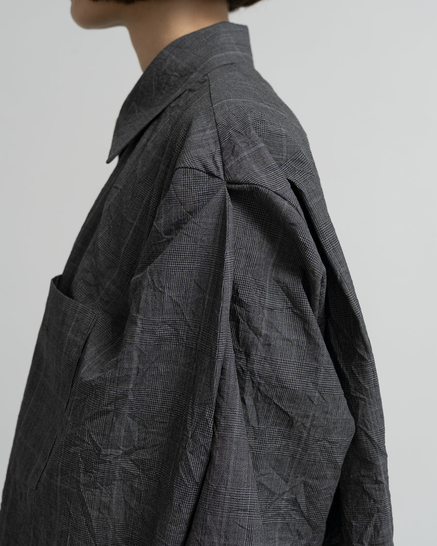 DESTRUCTED CAPELET SHIRT