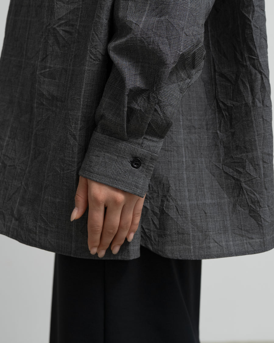 DESTRUCTED CAPELET SHIRT