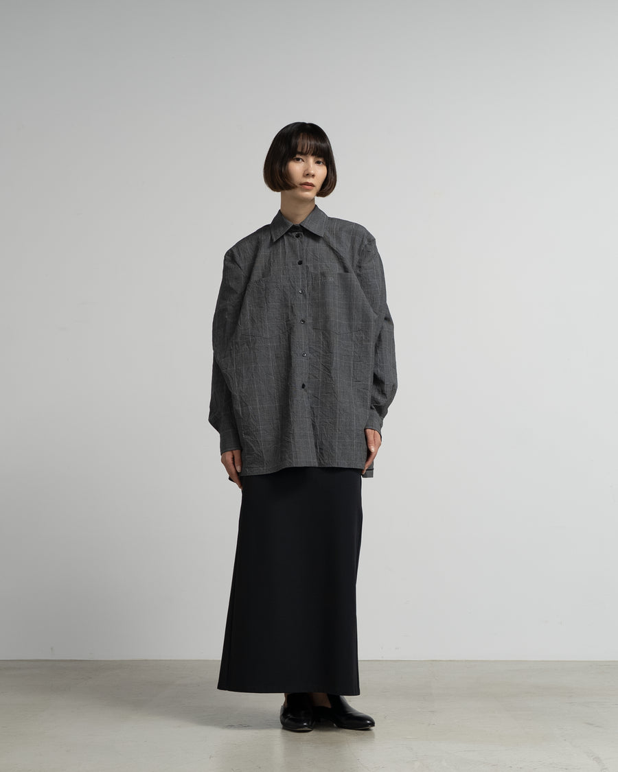 DESTRUCTED CAPELET SHIRT