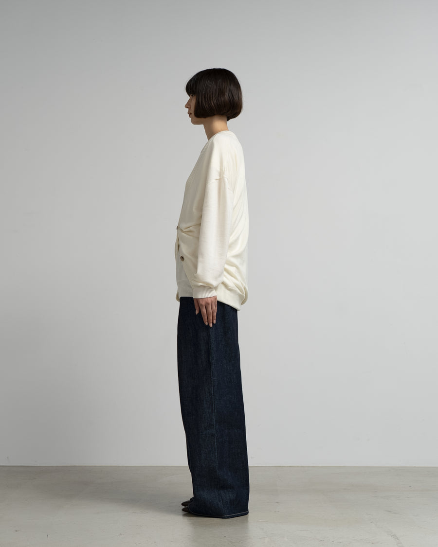LAYERED KNIT CARDIGAN