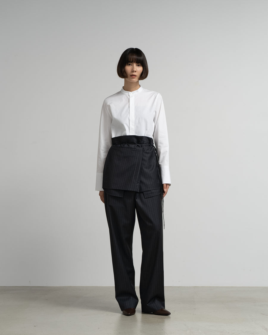パンツ meltthelady lily blur pants black Black Dropped Crotch Pants | LEMAIRE
