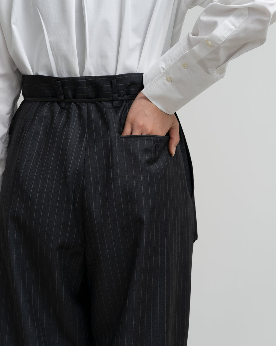 【SIENNE】 Lillian Shirring Pants / 追跡付 PANTS LAYERED SIDE SHIRRING SKIRT｜SKIRT/PANTS(スカート