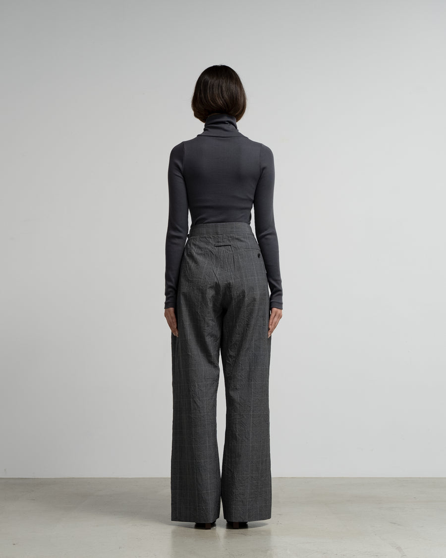 WIDE-LEG TROUSERS WITH ADJUSTABLE WAIST