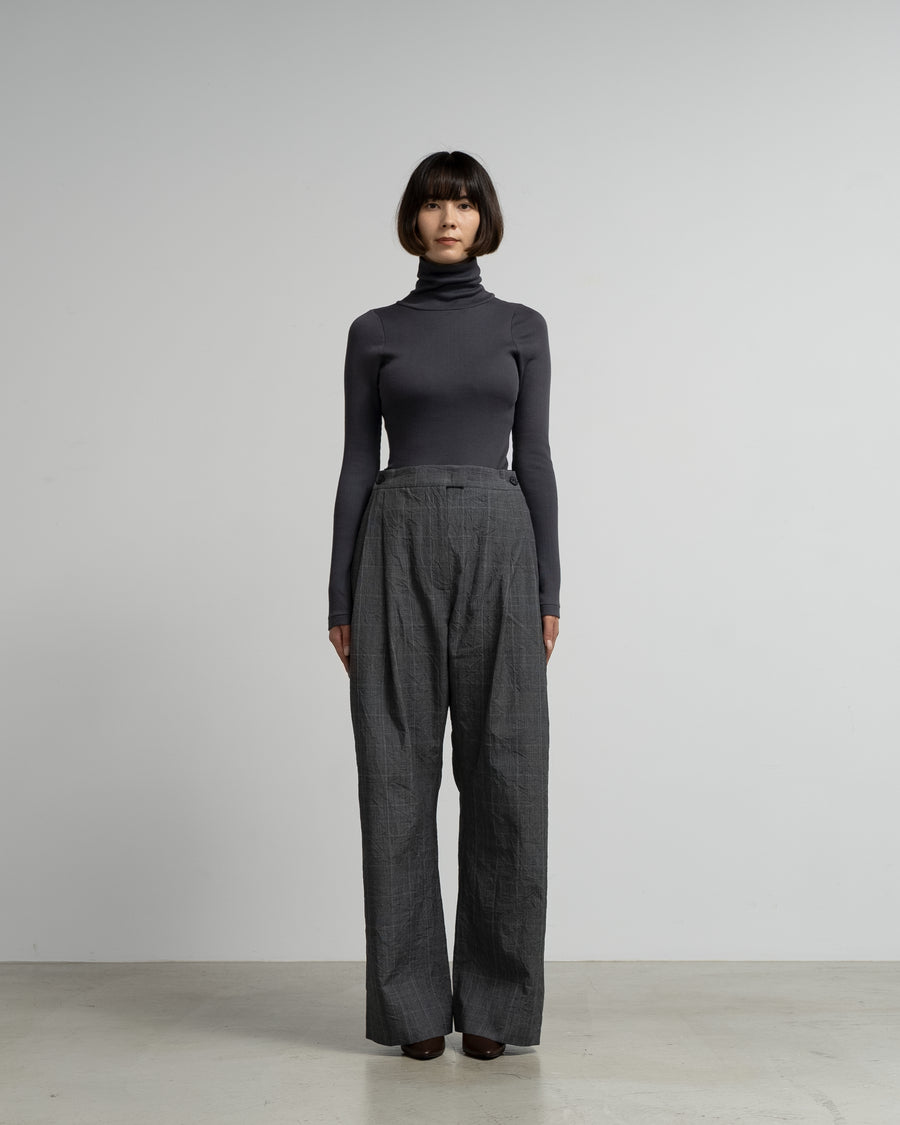 WIDE-LEG TROUSERS WITH ADJUSTABLE WAIST