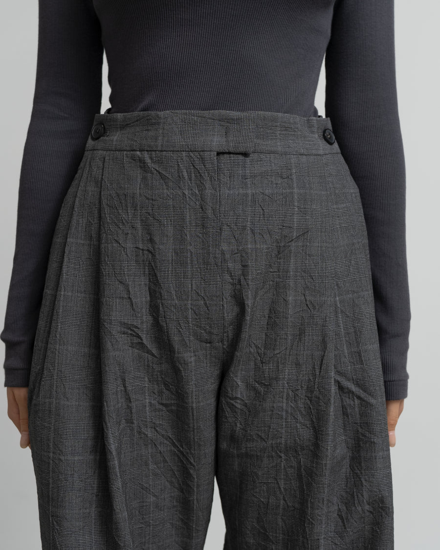 WIDE-LEG TROUSERS WITH ADJUSTABLE WAIST