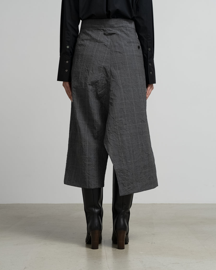 DISTRESSED MAN SKIRT