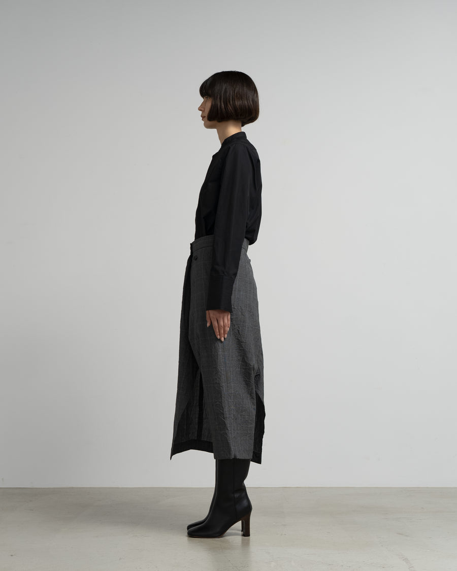 DISTRESSED MAN SKIRT
