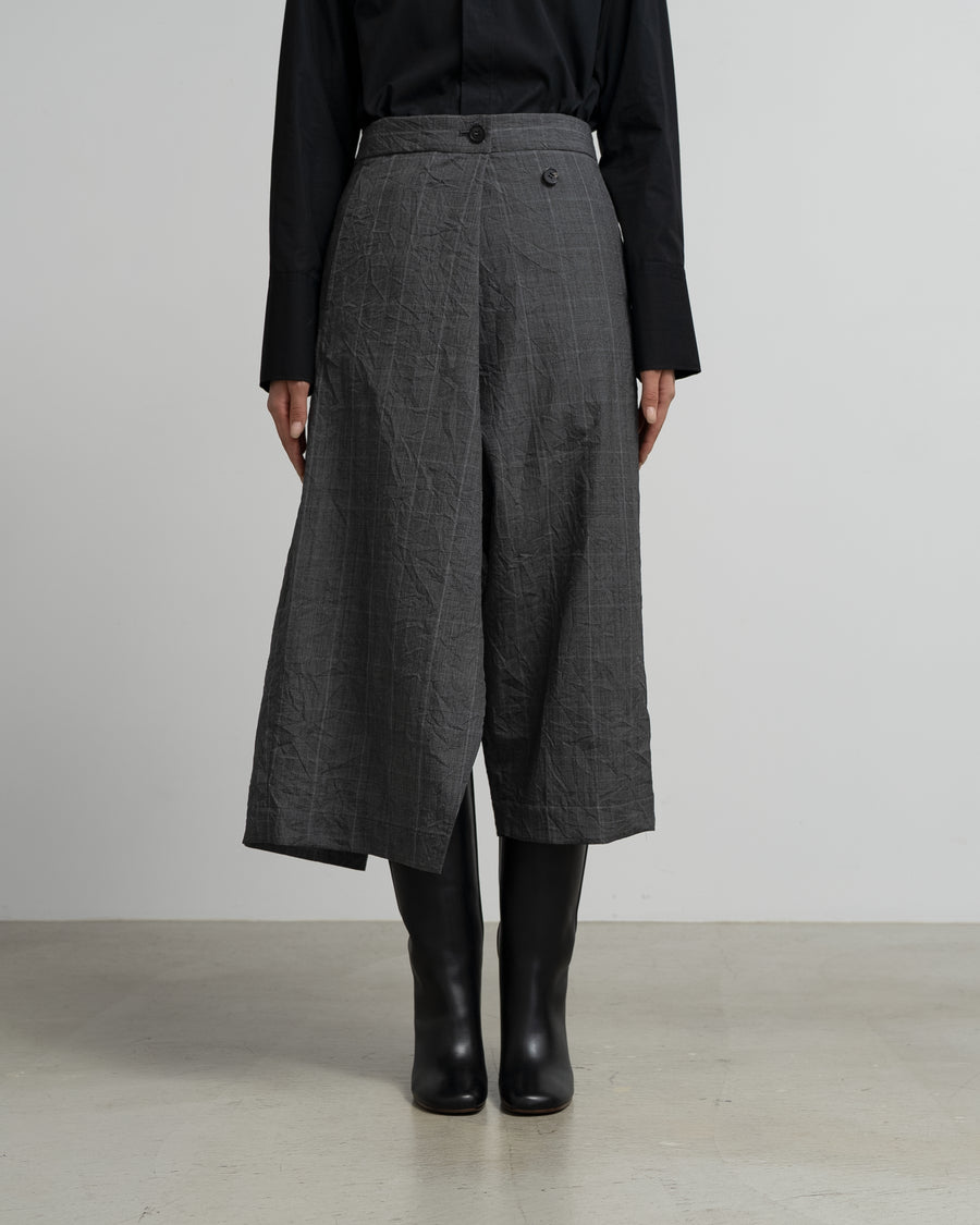 DISTRESSED MAN SKIRT