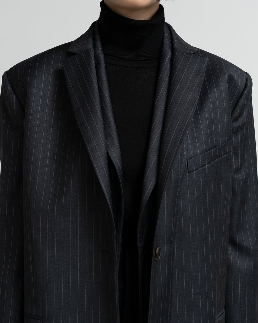 DOUBLE-LAYER LAPEL JAKET
