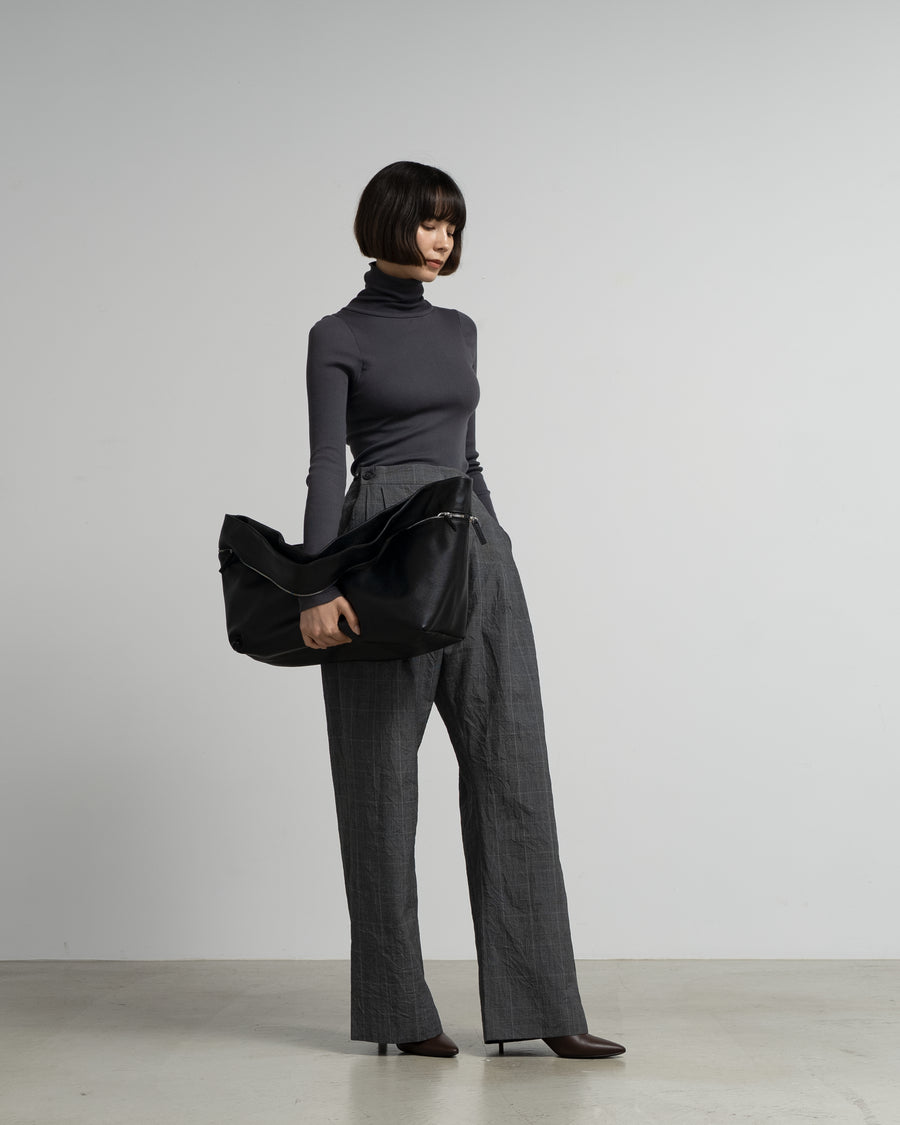 モノトーン一閑張りバック ZIP BAG – Graphpaper