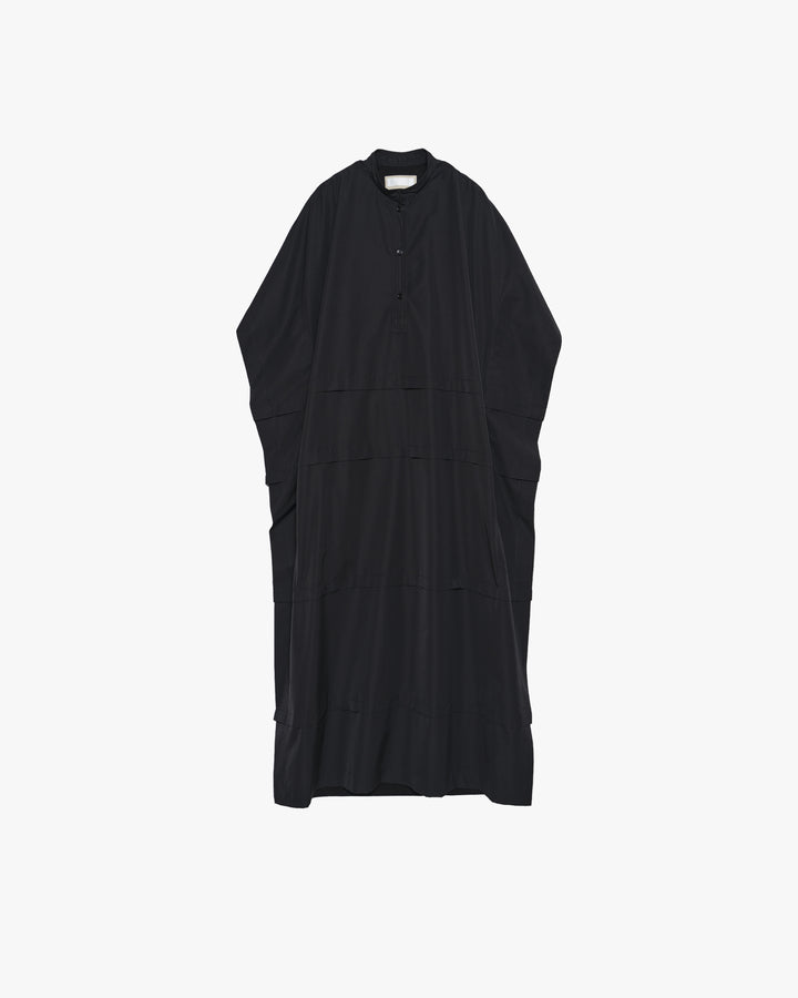 Midi Dress with Capelet Detail