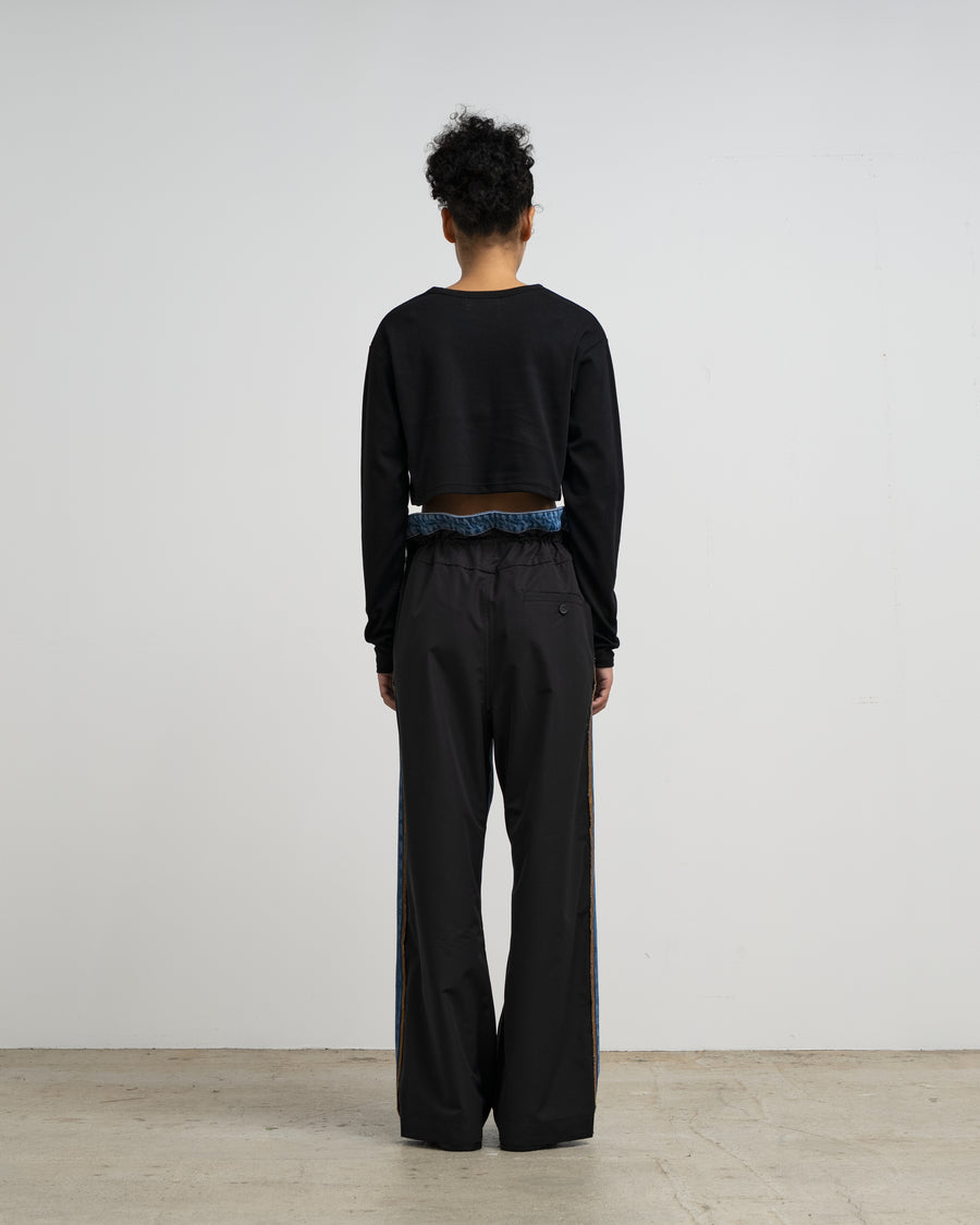 Pleated Wide-Leg Jeans – Graphpaper