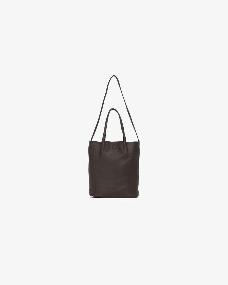 3WAY MEDIUM TOTE  DARK CHOCO (Short)