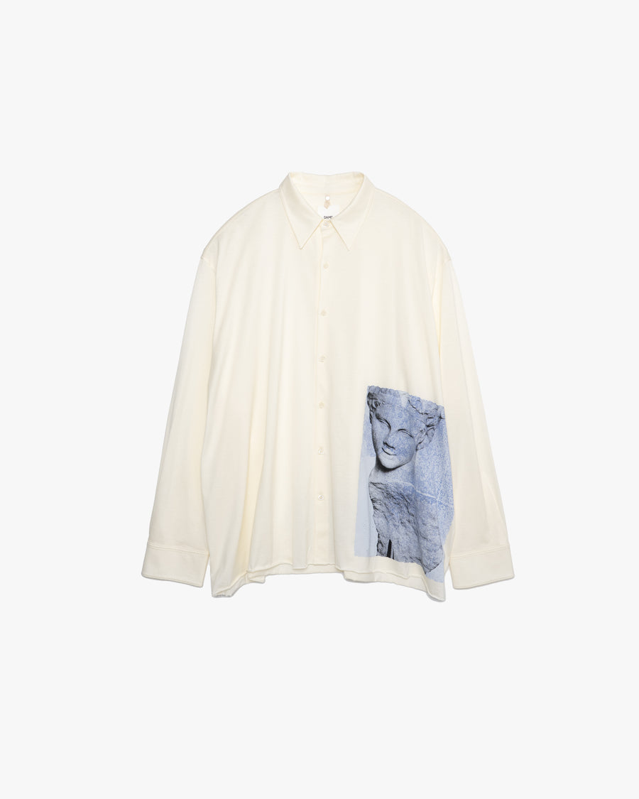 JERSEY SHIRT WITH PLACED PRINT