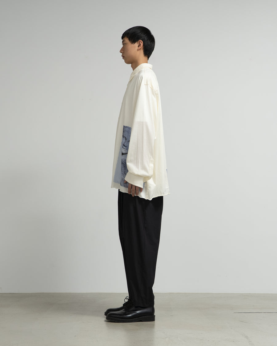 JERSEY SHIRT WITH PLACED PRINT
