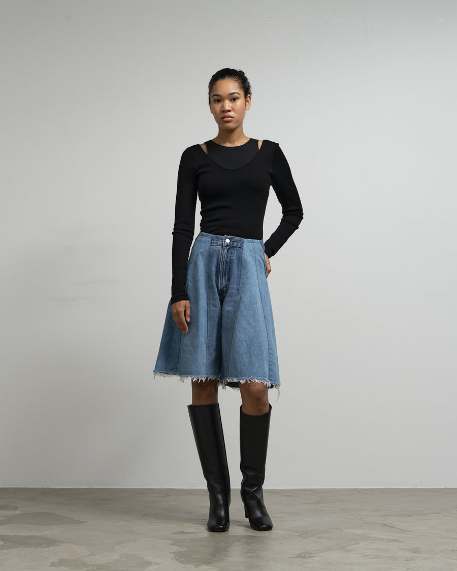 SHORT DENIM PT
