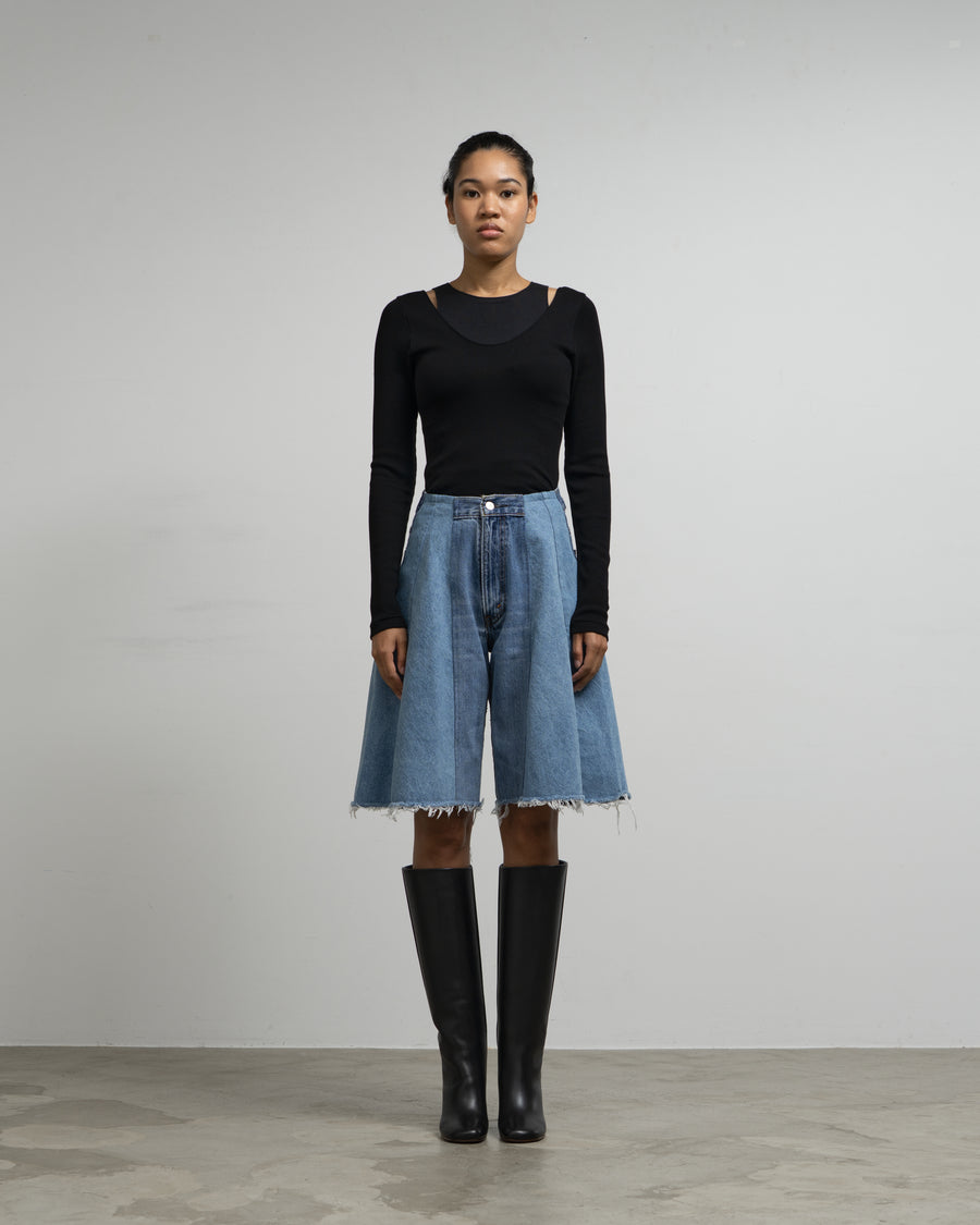 SHORT DENIM PT